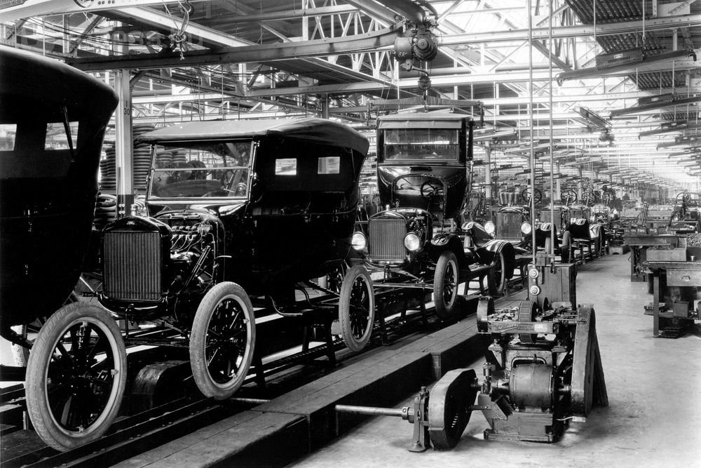 1923-ban az amerikai autóállomány fele T-Ford volt