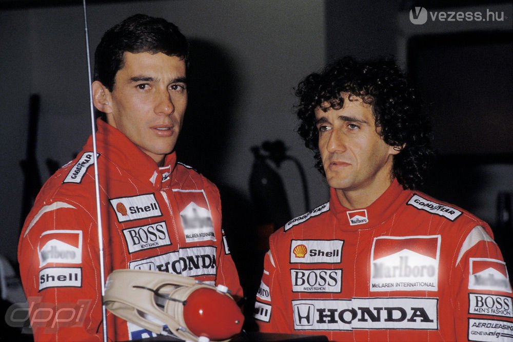 Itt még nem voltak ellenségek: Senna és Prost 1988-ban