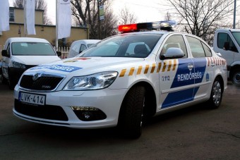 200 lóerős Škodák a rendőröknek