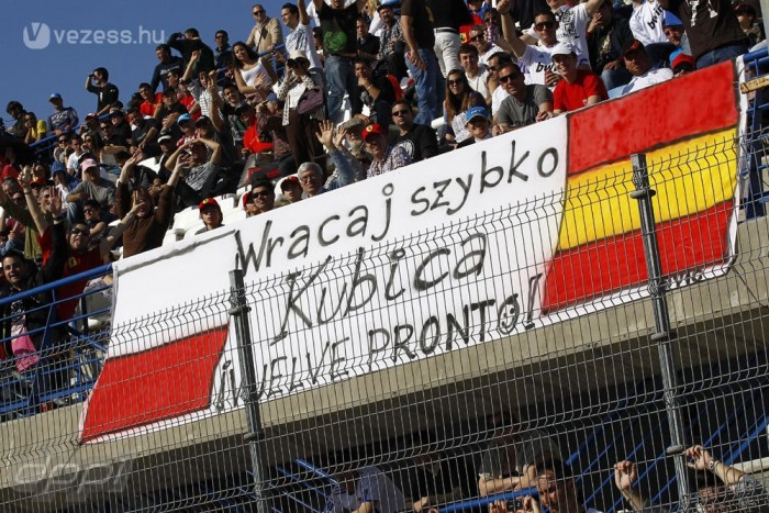 F1: A kollégák üzennek Kubicának – videó