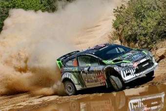 Ken Block háromszor esett ki Mexikóban