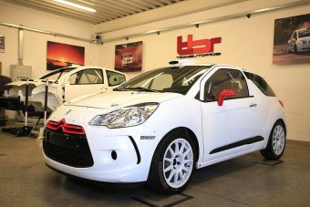Citroën DS3 versenyautó Magyarországon