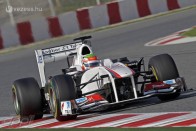 F1: Perez és a Sauber villantott a teszten 52