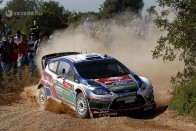 Latvala vezet, a Citroënek taktikáztak 22