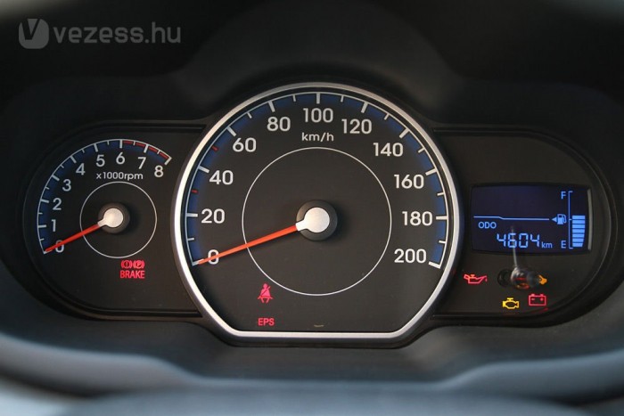 Nappali fényben kevésbé kápráztató a műszerfal világítása