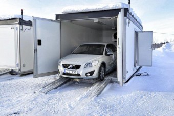 Elektromos Volvo: hidegre tették
