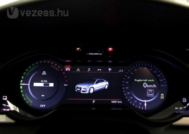 Villanymotor az Audi A5-ben 6