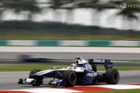 A Williams egy pontot tudott összeszedni