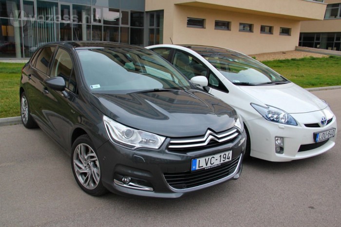 Fogyasztási teszt: nem a dízel a nyerő? 6 | Vezess Nem élnek nagy lábon: a C4 16, a Prius 15 colos felnivel hozza a legalacsonyabb gyári átlagfogyasztást