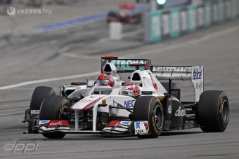 F1: Bizonyított a Sauber