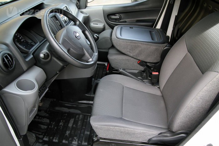 Az utasoldali ülés háttámlája lehajtható