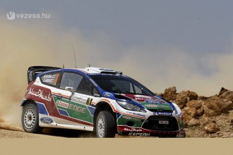 Videón a Jordán-rali pénteki napja