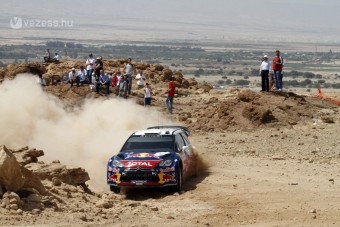 Ogier nagy előnnyel vezet Jordániában