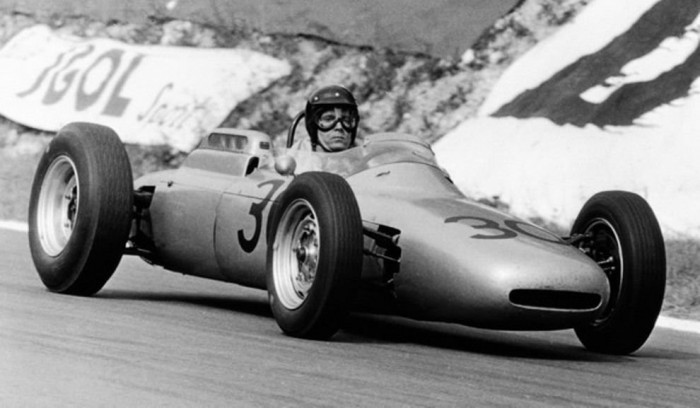 A Porsche 804-essel aratta első F1-es győzelmét (Rouen, 1962)
