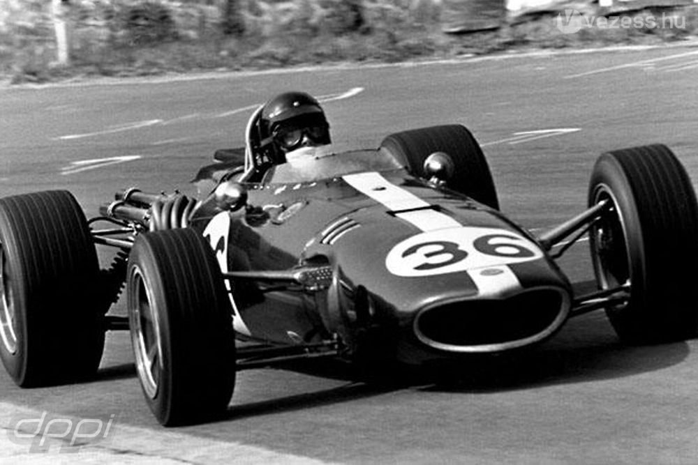 Gurney győzelemre vezette az Eagle-Weslake-et az 1967-es Belga Nagydíjon