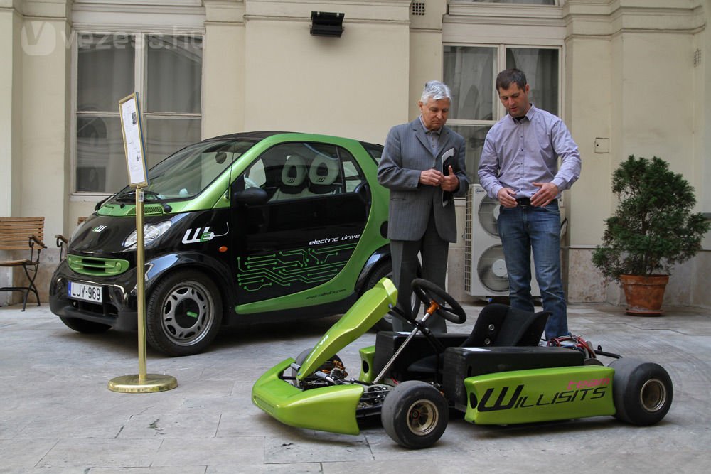 20kW-os teljesítményre képes a villanygokart