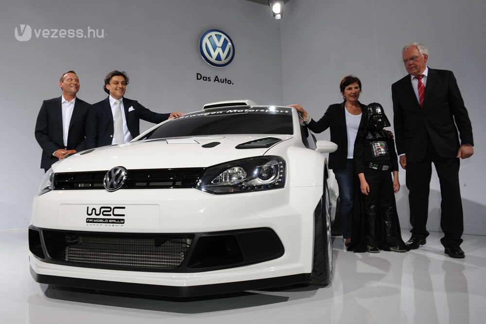 Darth Vader leplezte le a VW Polo WRC-t 15