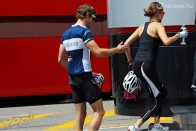 Jenson Button és barátnője, Jessica Michibata