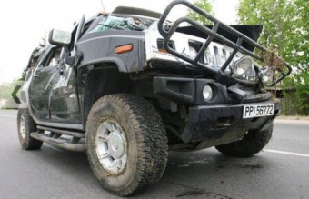 Részeg nő esete a Hummerrel