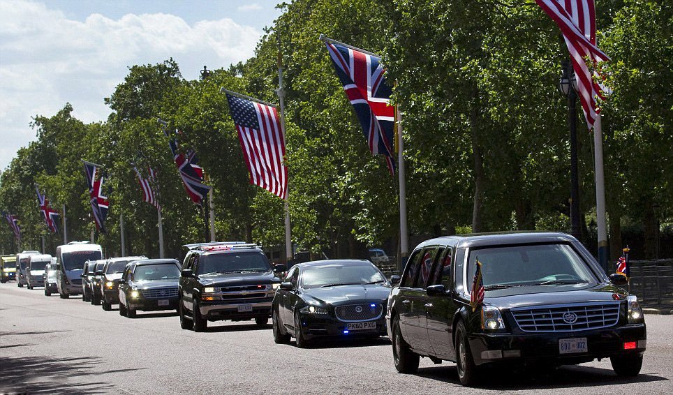 Behajtási díjat számlázott Obamának London 1