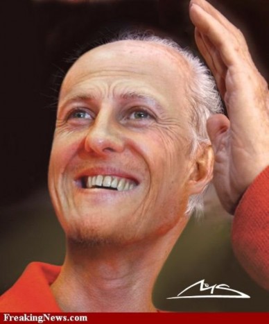 Az ominózus kép: Schumi nagypapa korában, a grafikus szerint