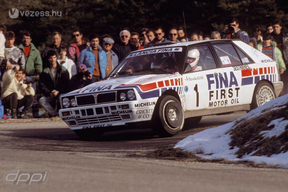 Didier Auriol és az ő Lancia Deltája