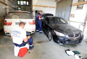 Hat, nagyértékű lopott gépkocsit találtak