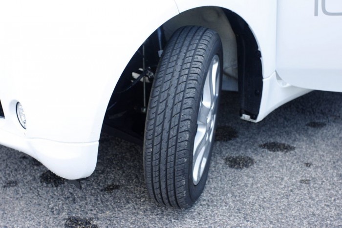 1000 forintból autóval Pestről Nagykőrösre 11 | Vezess A kis gördülési ellenállás érdekében, csupán 145-ös az első kerék