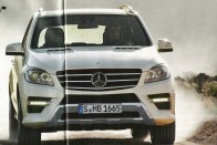 Kiszivárgott az új Mercedes ML 9