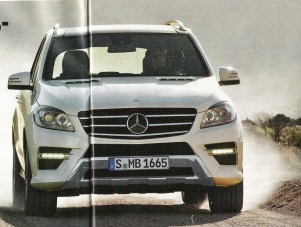 Kiszivárgott az új Mercedes ML