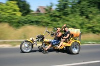 A Trike-ok mindig kitűntek a tömegből, harsány kiegészítőkkel