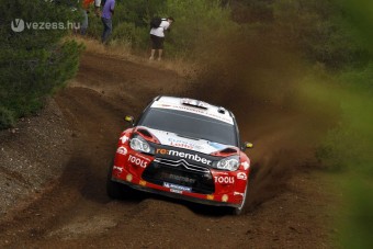 Privát versenyző az élen a Görög-ralin