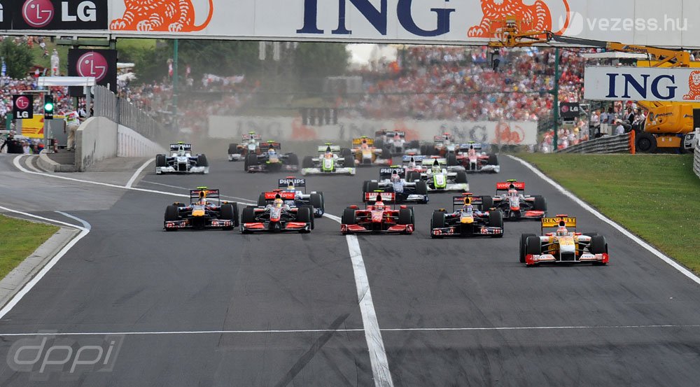 F1: Motorjubileum a Hungaroringen 63