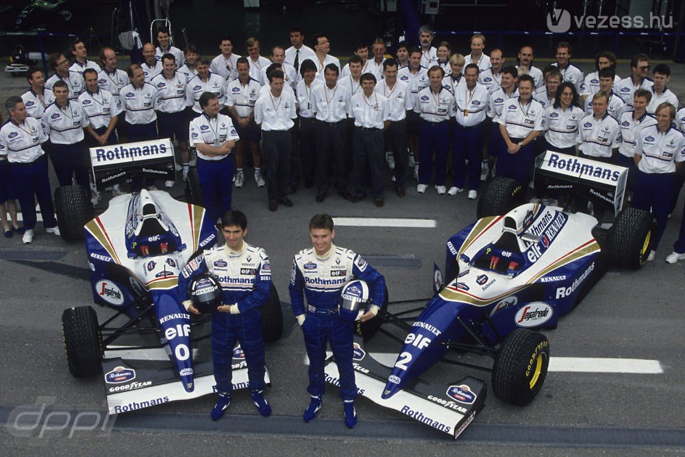 Damon Hill, Coulthard és a Williams-Renault csapat 1994-ben