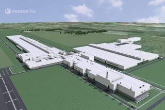 Letették az új Audi-gyár alapkövét Győrben