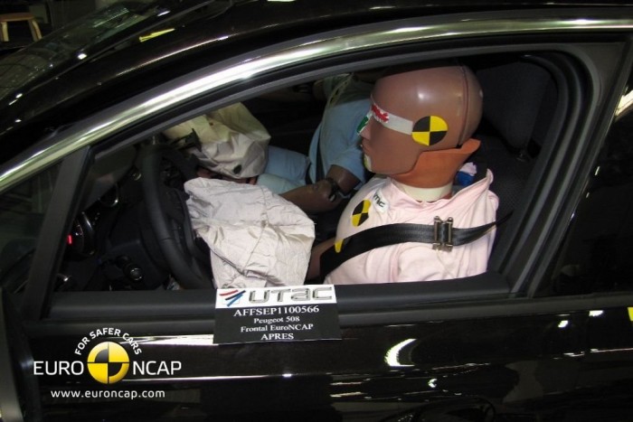 Nem szereti a felnőtt gyalogost a Peugeot 508 2 Nem szereti a felnőtt gyalogost a Peugeot 508 2