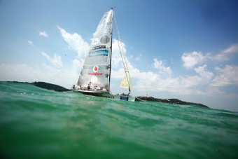 Michelisz Norbert vízen száguld