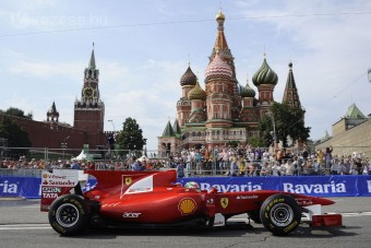 Az F1-esek meghódították Moszkvát