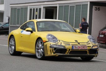 Szinte álcázatlanul az új Porsche 911