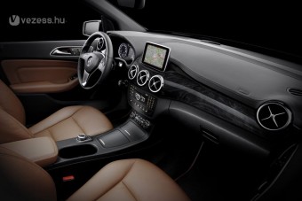 Luxusbelső az új magyar Merciben