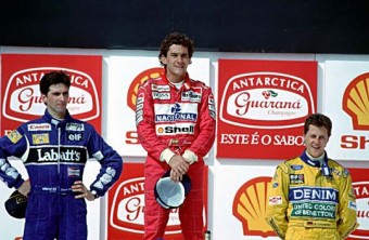 Videó: Amikor Fangio, Senna és Schumacher találkozott