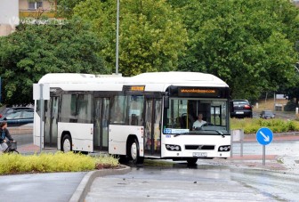 Hibrid busz a BKV-nál