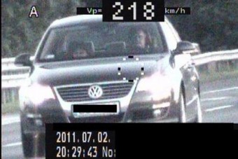 Lista július legdurvább gyorshajtóiról