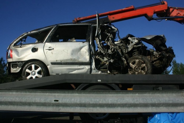 Baleset a segítségkérő gyalogos miatt 4