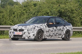 Kémfotók az új BMW M3-ról