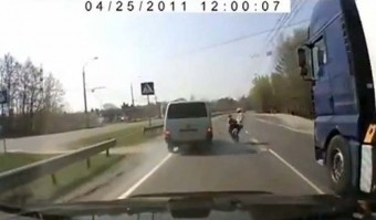 Hajszál híján gyalogoshalál