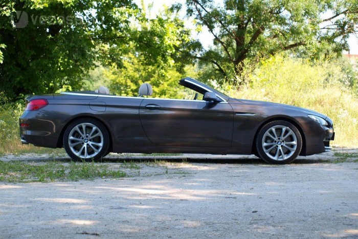 Teszt: BMW 640i Cabrio 10 | Vezess 24 másodperc elteltével válunk fedél nélkülivé
