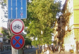 Kerékpáros-barát megoldás a fővárosban