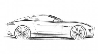 Rajzon az új Jaguar sportkocsi