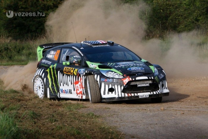 Porolnak a Német-ralin a versenyautók – videó 6